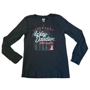 Harley-Davidson Women's XL Long Sleeve Graphic T-shirt